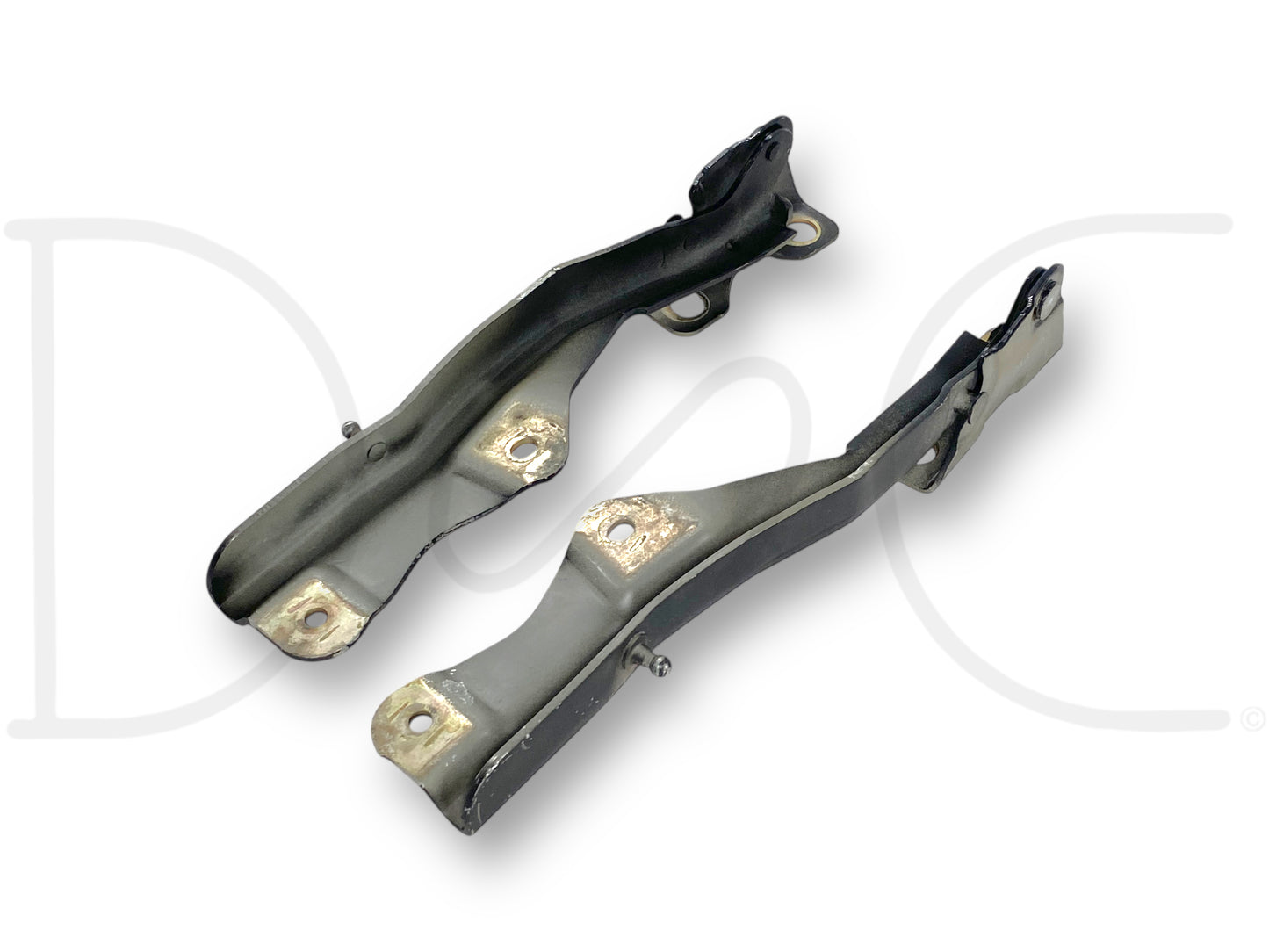 99-07 Ford F250 F350 Super Duty Hood Hinge Set Black Hood Hinges OE RH LH Pair