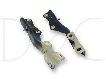 99-07 Ford F250 F350 Super Duty Hood Hinge Set Black Hood Hinges OE RH LH Pair