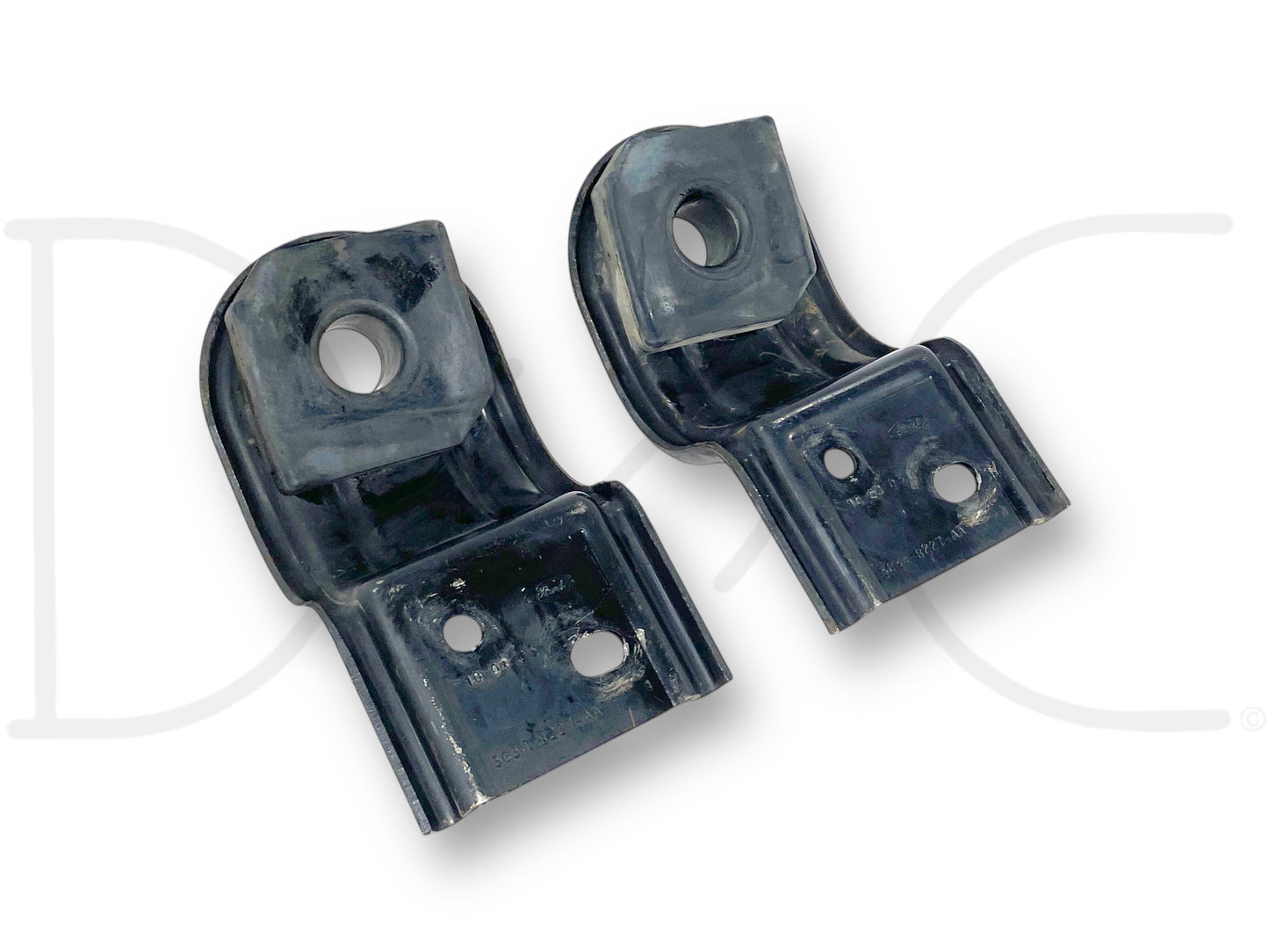03-07 Ford F250 F350 Upper Radiator Mount Bracket Pair OE Brackets
