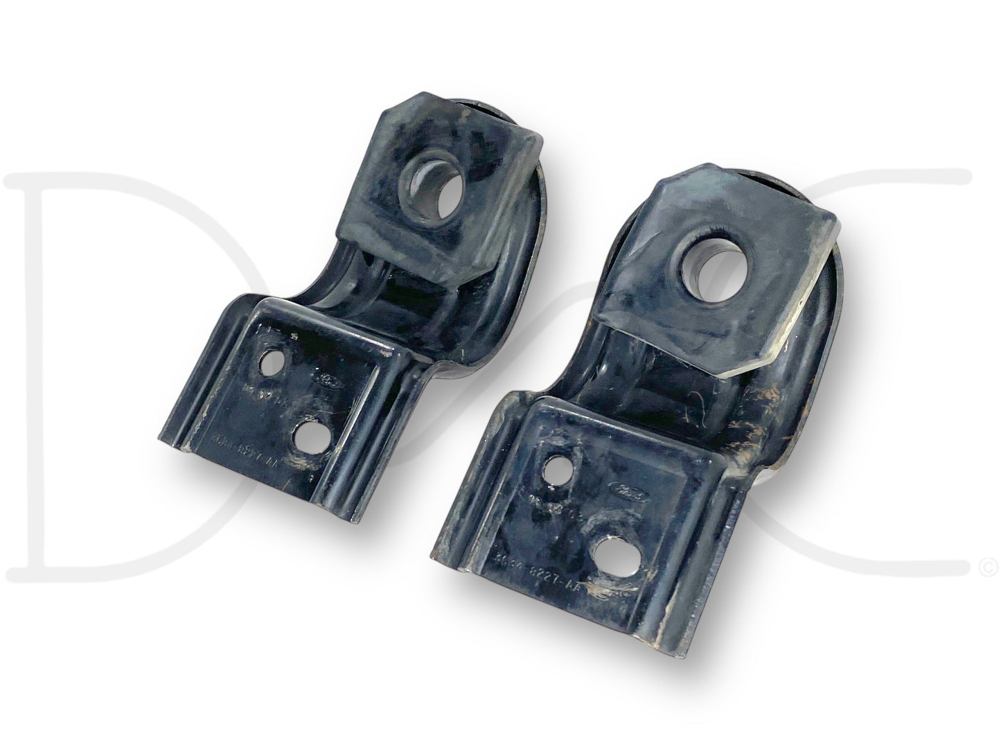 03-07 Ford F250 F350 Upper Radiator Mount Bracket Pair OE Brackets
