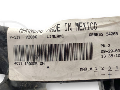 03-04 Ford F250 F350 Lariat Crew Cab Interior Wiring Harness 4C3T-14A005-Xh