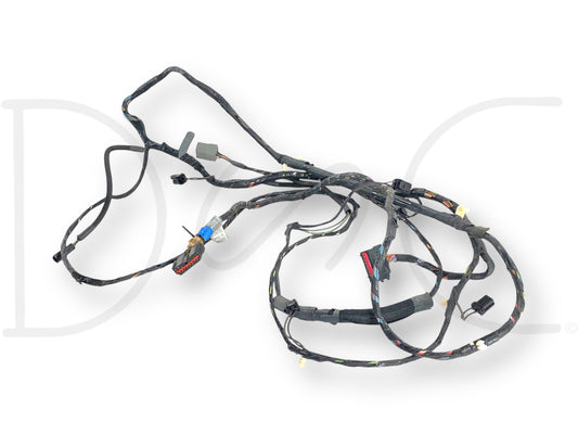 03-04 Ford F250 F350 Cab Light Sun Roof Visor Wire Harness 3C3T-17C712-P260G Ef used wiring harness in good condition with light wear, compatible with 2003-2004 Ford F250, F350, F450, F550 trucks, suitable for 6.0L Powerstroke models, genuine OE quality part.