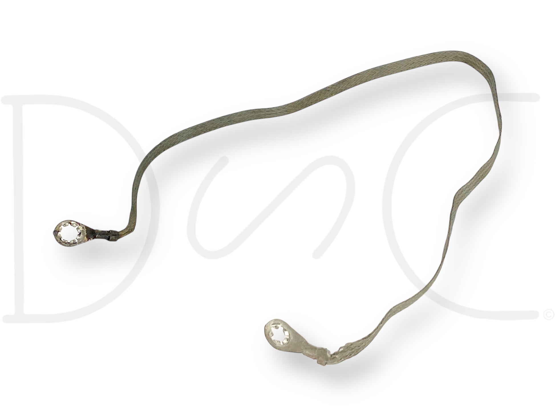 03-07 Ford F250 F350 6.0 6.0L Powerstroke Engine To Firewall Ground Strap Cable in used good condition with light wear, removed from a 2004 Ford F-350 Lariat 6.0L Diesel, designed for fitment on 2003-2007 Ford F-250, F-350, F-450, and F-550 trucks.