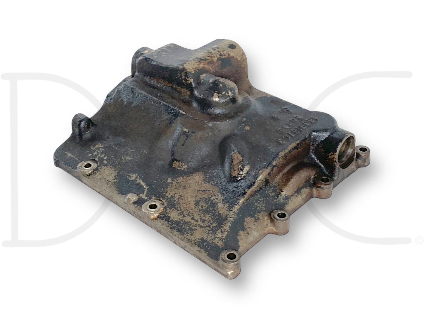 03-04 Ford F250 F350 6.0 6.0L Diesel HPOP High Pressure Oil Pump Cover 1839187C3 used part with light wear, removed from 2004 Ford F-350 Lariat 6.0L Diesel, compatible with 2003-2004 Ford F-250, F-350, F-450, and F-550 Super Duty trucks.