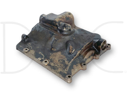 03-04 Ford F250 F350 6.0 6.0L Diesel HPOP High Pressure Oil Pump Cover 1839187C3 used part with light wear, removed from 2004 Ford F-350 Lariat 6.0L Diesel, compatible with 2003-2004 Ford F-250, F-350, F-450, and F-550 Super Duty trucks.