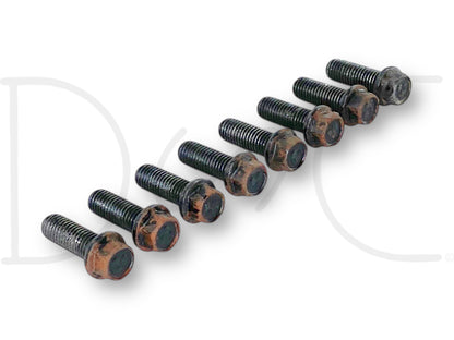 99-16 Ford F350 DRW Dually DANA 80 Rear Axle Shaft Flange Bolt Set 8 Bolts