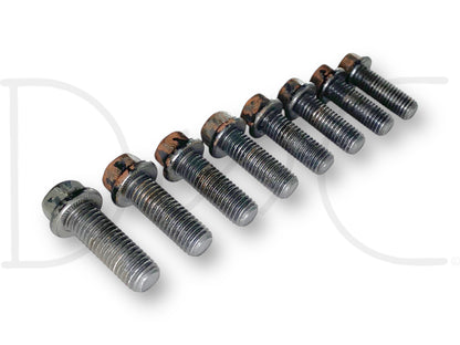 99-16 Ford F350 DRW Dually DANA 80 Rear Axle Shaft Flange Bolt Set 8 Bolts