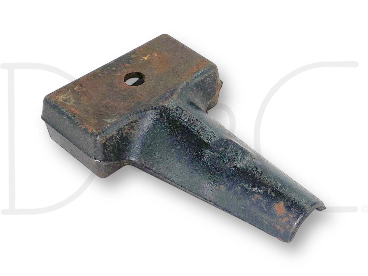 Used good condition 99-07 Ford F250 F350 OE Leaf Spring Spacer Lift Block 1 7/8" 2C34-5598-Aa with light wear, removed from a 2004 Ford F-350 Lariat 6.0L Powerstroke diesel, compatible with Ford Super Duty F-250 and F-350 trucks from 1999 to 2007.