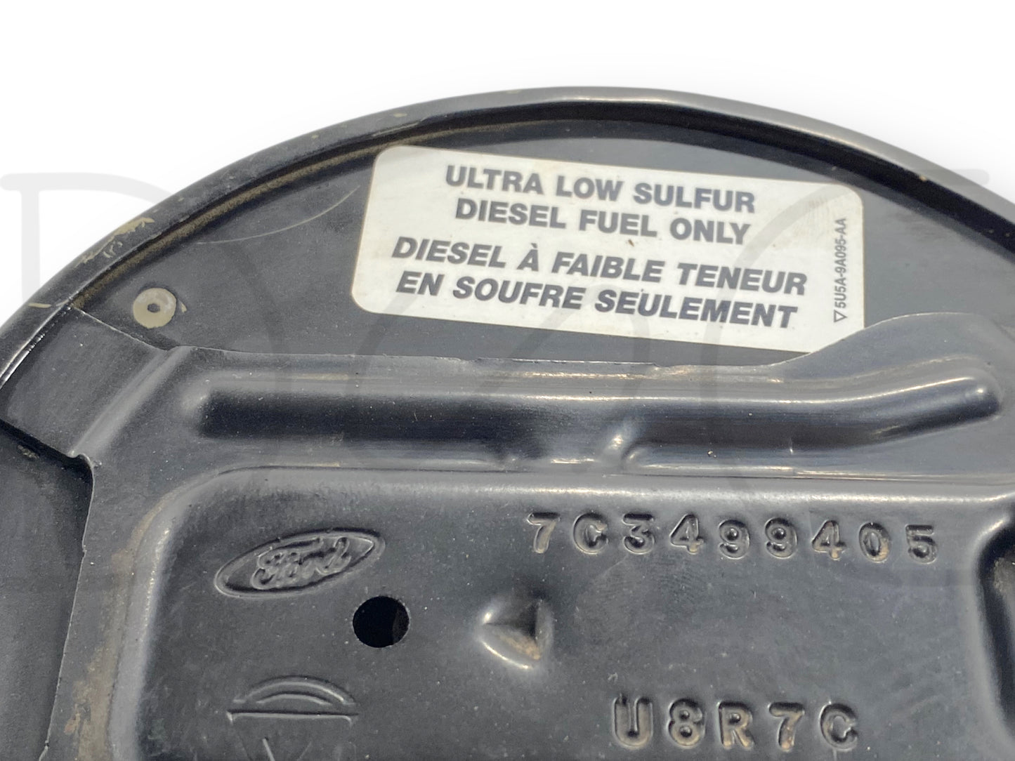 08-10 Ford F250 F350 Bed Fuel Tank Fill Filler Access Door UD Black OEM