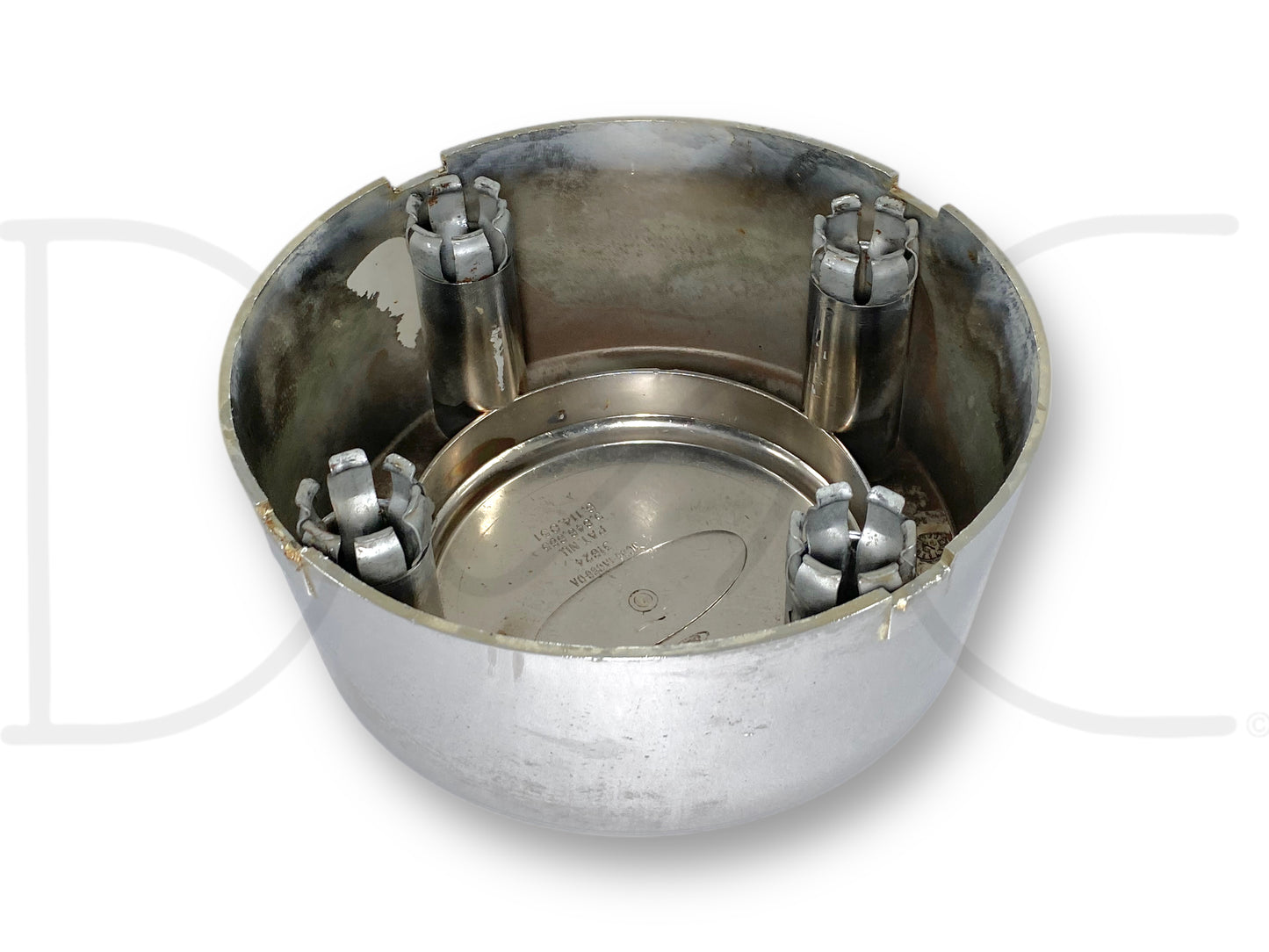 99-04 Ford F350 Super Duty Dually Rear Wheel Center Hub Cap Hubcap Chrome OEM