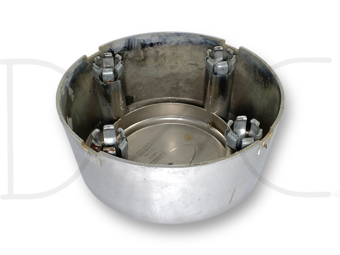 99-04 Ford F350 Super Duty Dually Rear Wheel Center Hub Cap Hubcap Chrome OEM