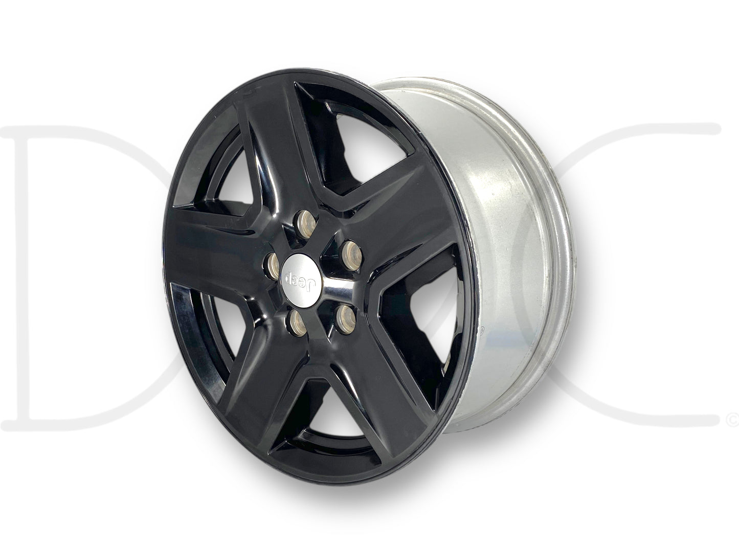 19-23 Jeep Gladiator 17" Wheel 5 Spoke 17X7.5 Rim OE 6Kc86Trmaa