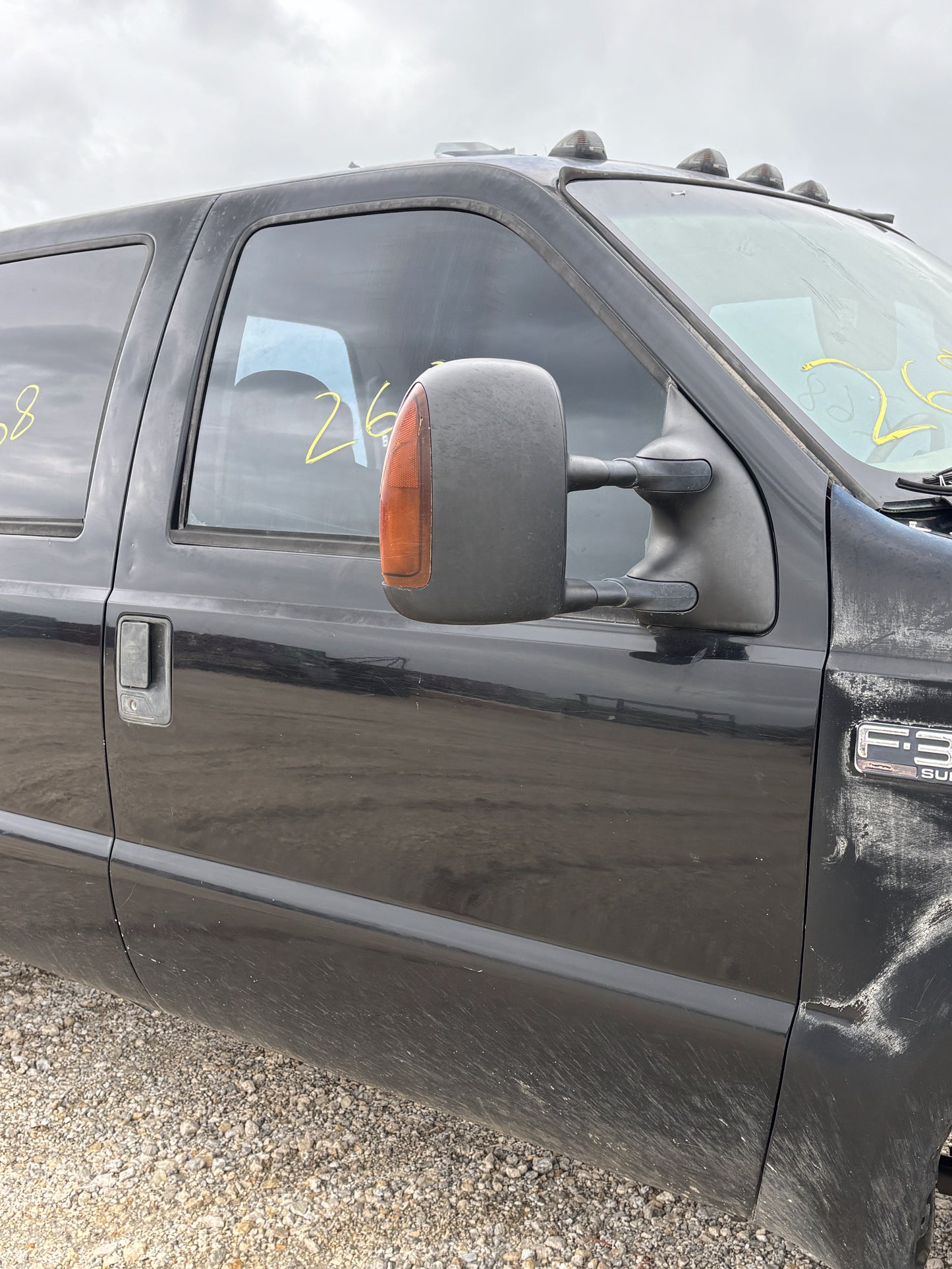 99-07 Ford F250 F350 Front RH Right Passenger Door UD Black Electric