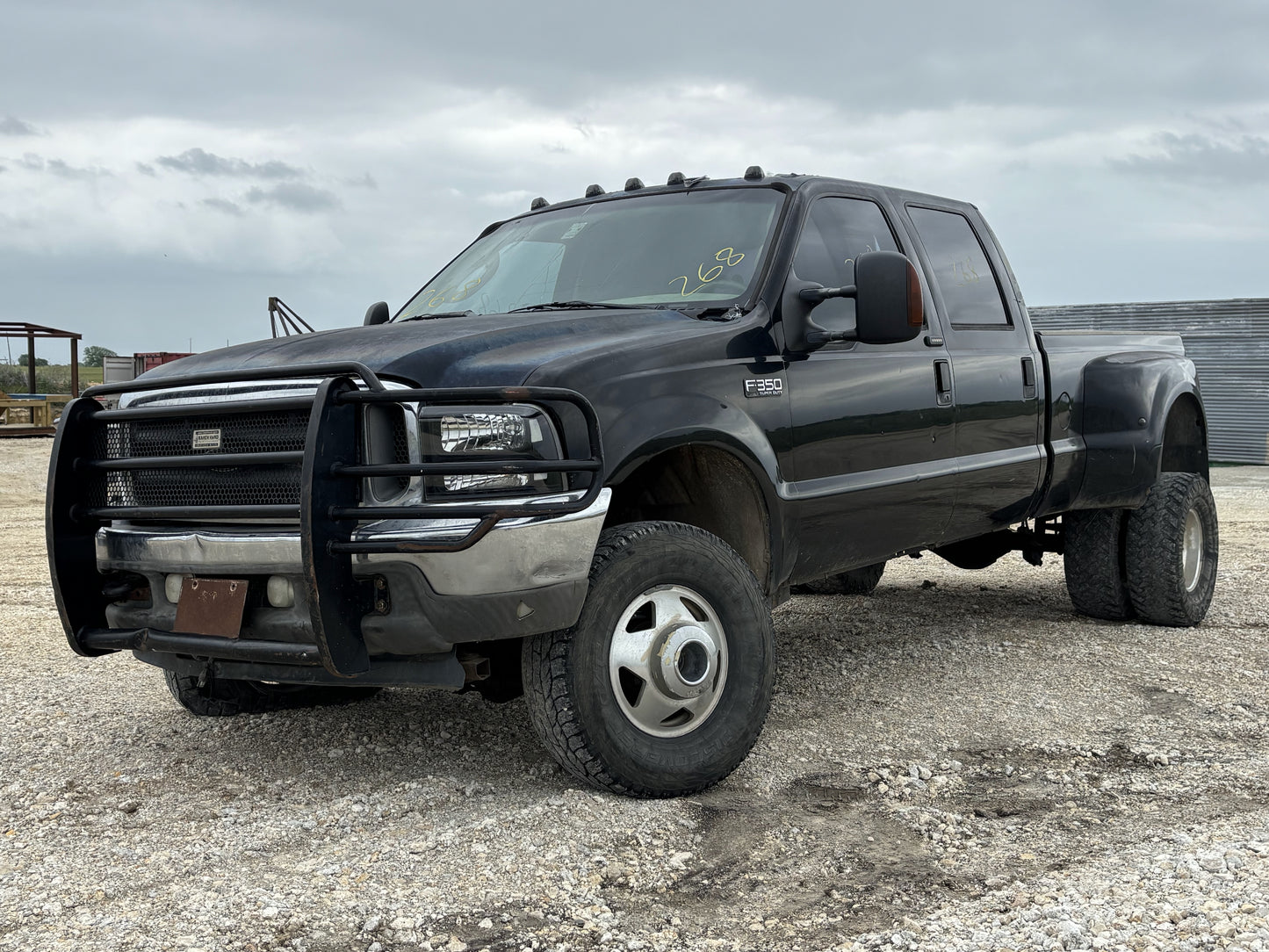 99-07 Ford F250 F350 Rear LH Left Driver Crew Cab Door UD Black Electric