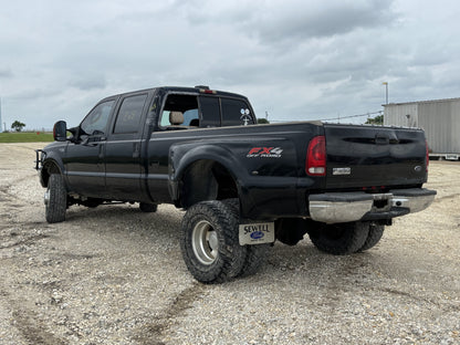 99-07 Ford F250 F350 Rear LH Left Driver Crew Cab Door UD Black Electric