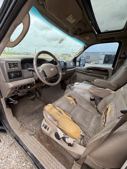 99-07 Ford F250 F350 Rear LH Left Driver Crew Cab Door UD Black Electric