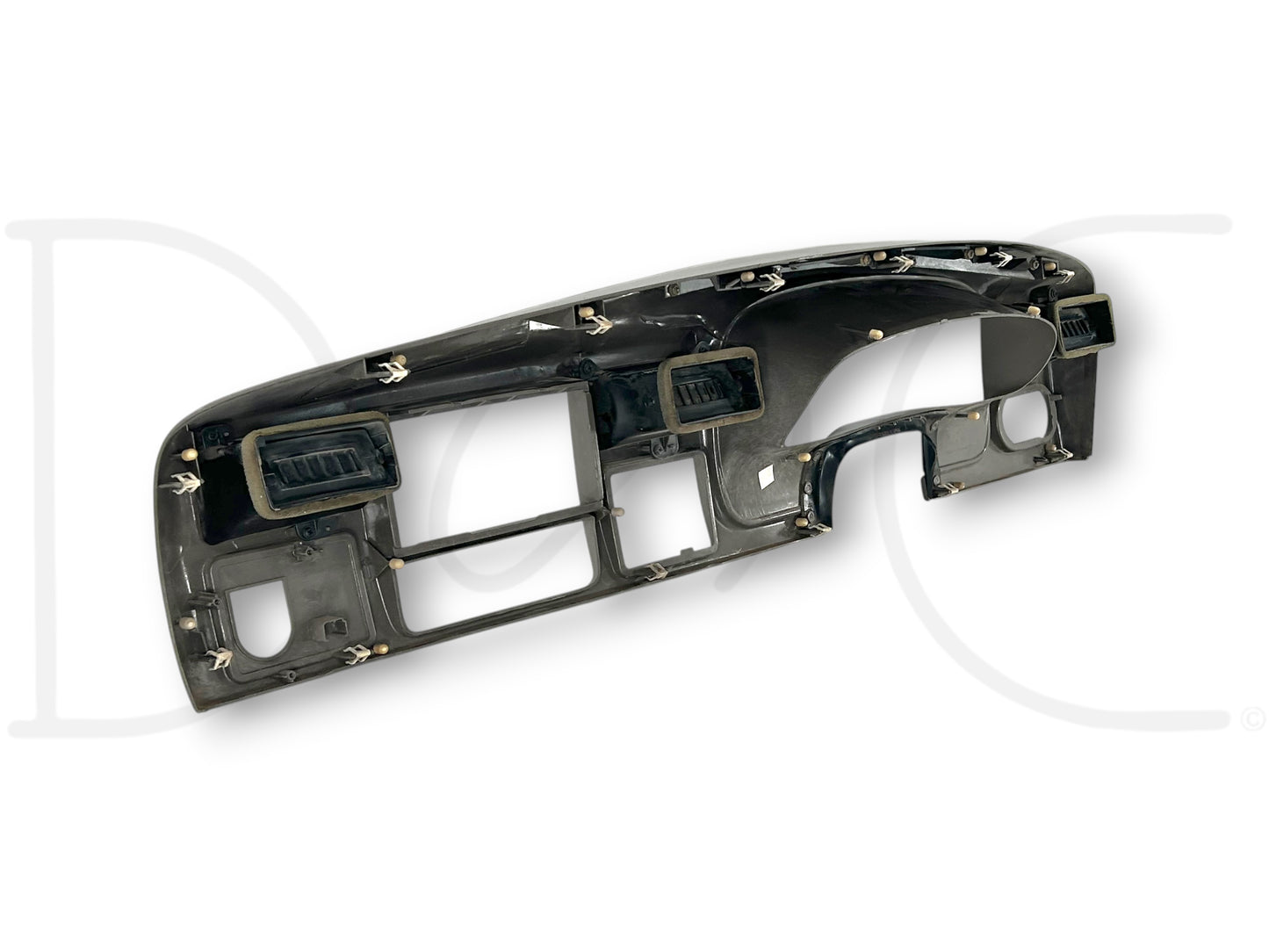 03-04 Ford F250 F350 King Ranch Dash Bezel Radio Cluster Trim Panel Tan OE