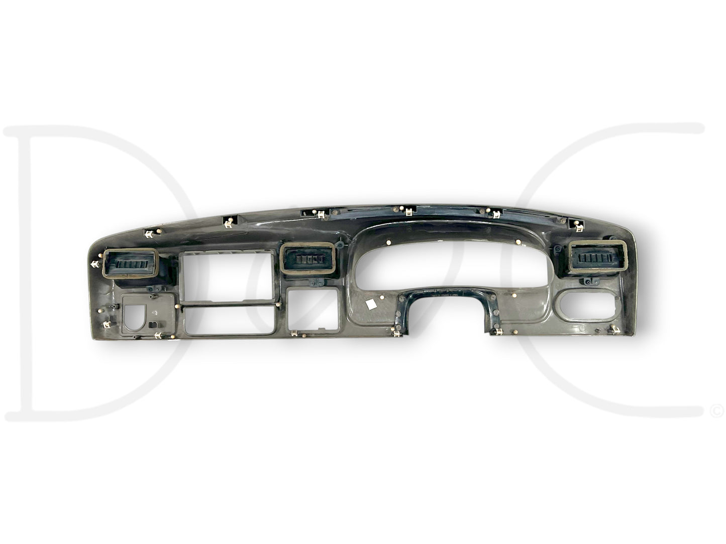 03-04 Ford F250 F350 King Ranch Dash Bezel Radio Cluster Trim Panel Tan OE