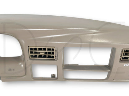 03-04 Ford F250 F350 King Ranch Dash Bezel Radio Cluster Trim Panel Tan OE