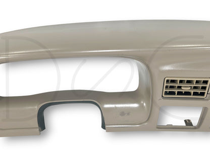 03-04 Ford F250 F350 King Ranch Dash Bezel Radio Cluster Trim Panel Tan OE