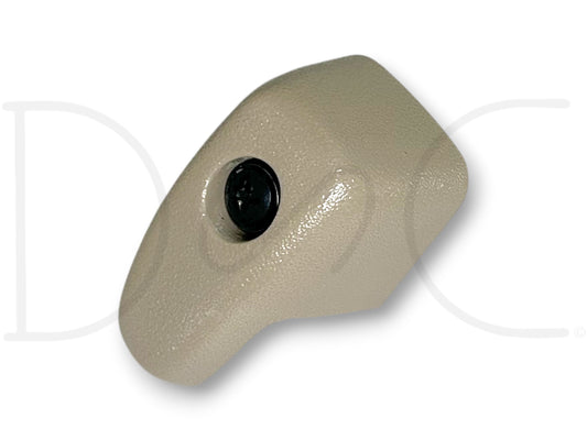 99-07 Ford F250 F350 Excursion Roof Ceiling Coat Hanger Clothes Hook Tan OE with light wear, used part compatible with Super Duty trucks and Excursion models.