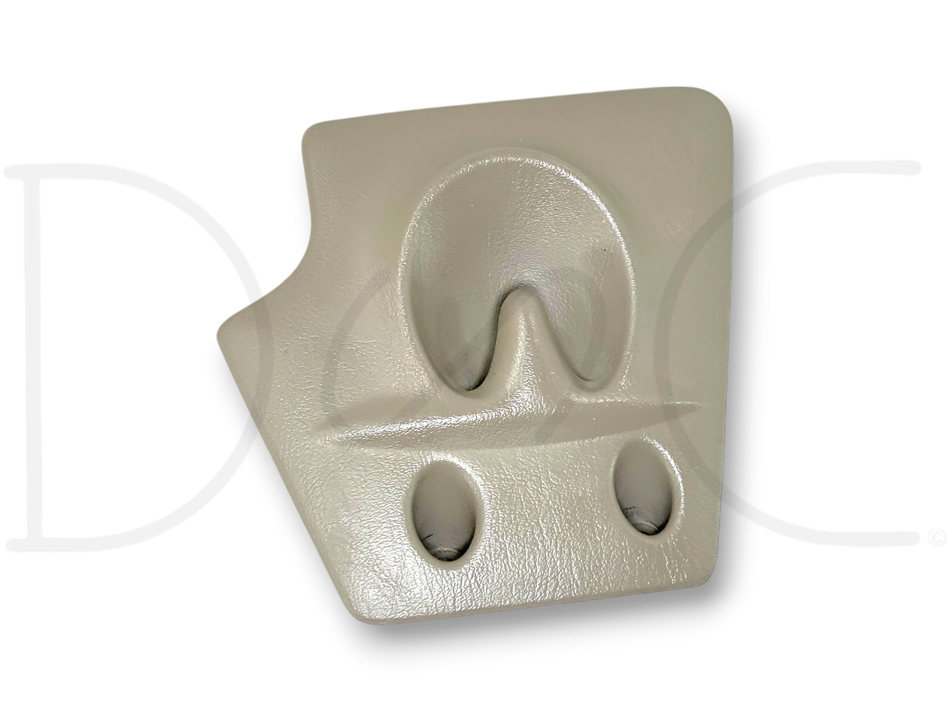 99-04 Ford F250 F350 Center Dash Trash Bag Hook Ashtray Delete Panel Tan OE in used good condition light wear for Ford Super Duty trucks.