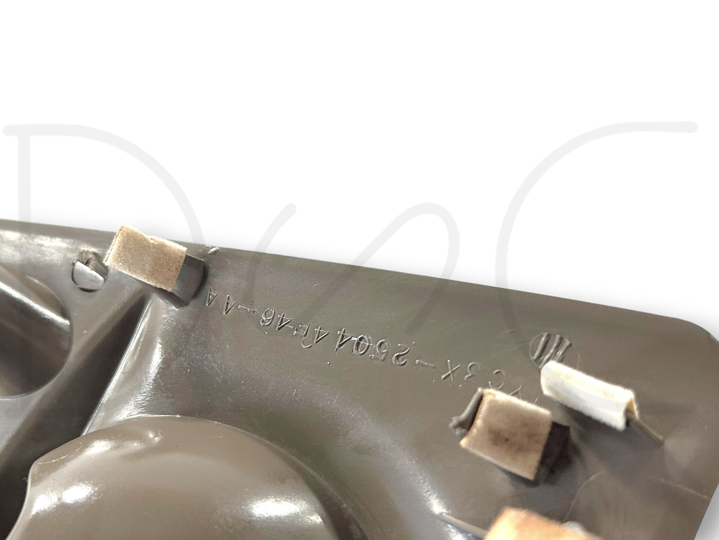99-04 Ford F250 F350 Center Dash Trash Bag Hook Ashtray Delete Panel Tan OE