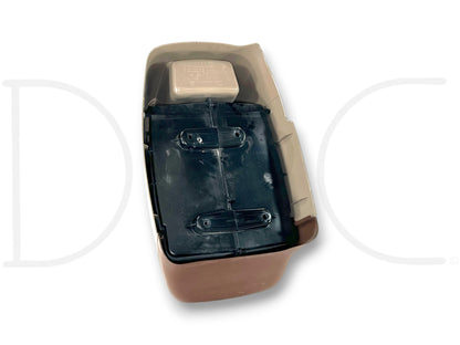 03-07 Ford F250 F350 King Ranch Center Console Floor Storage Tan Leather OE