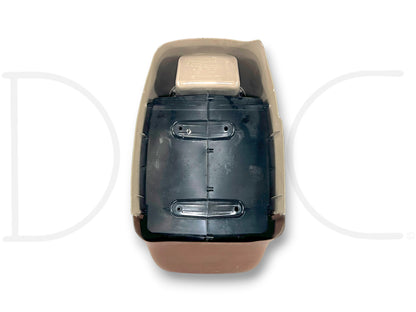 03-07 Ford F250 F350 King Ranch Center Console Floor Storage Tan Leather OE