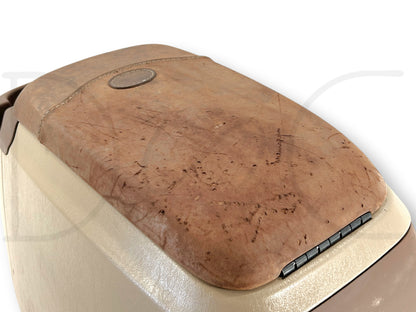 03-07 Ford F250 F350 King Ranch Center Console Floor Storage Tan Leather OE