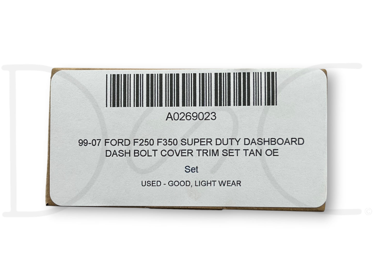 99-07 Ford F250 F350 Super Duty Dashboard Dash Bolt Cover Trim Set Tan OE