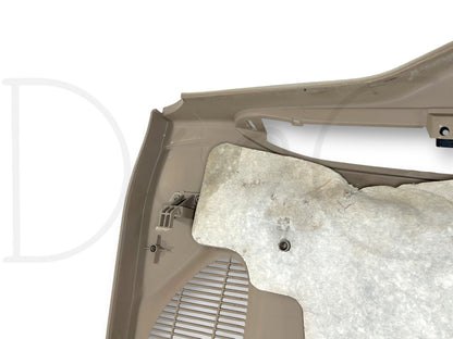 03-04 Ford F250 F350 King Ranch LH Left Driver Front Door Panel Tan Woodgrain OE
