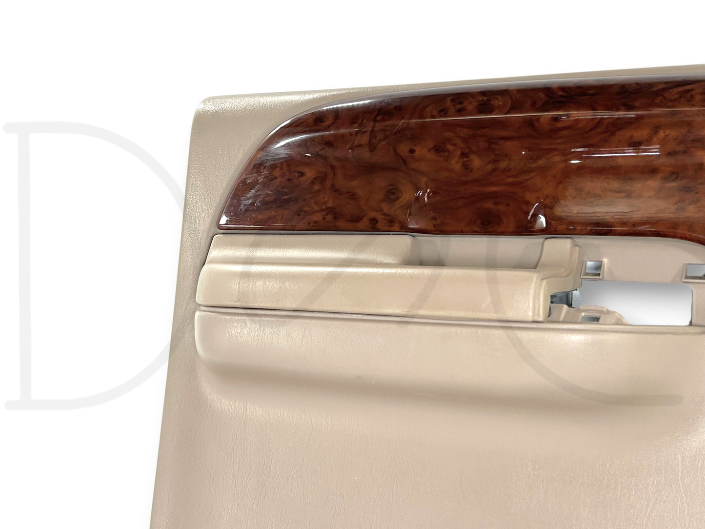 03-04 Ford F250 F350 King Ranch LH Left Driver Rear Door Panel Tan Woodgrain OE