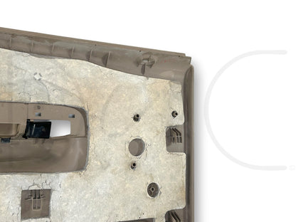 03-04 Ford F250 F350 King Ranch RH Right Passenger Rear Door Panel Tan Wood OE