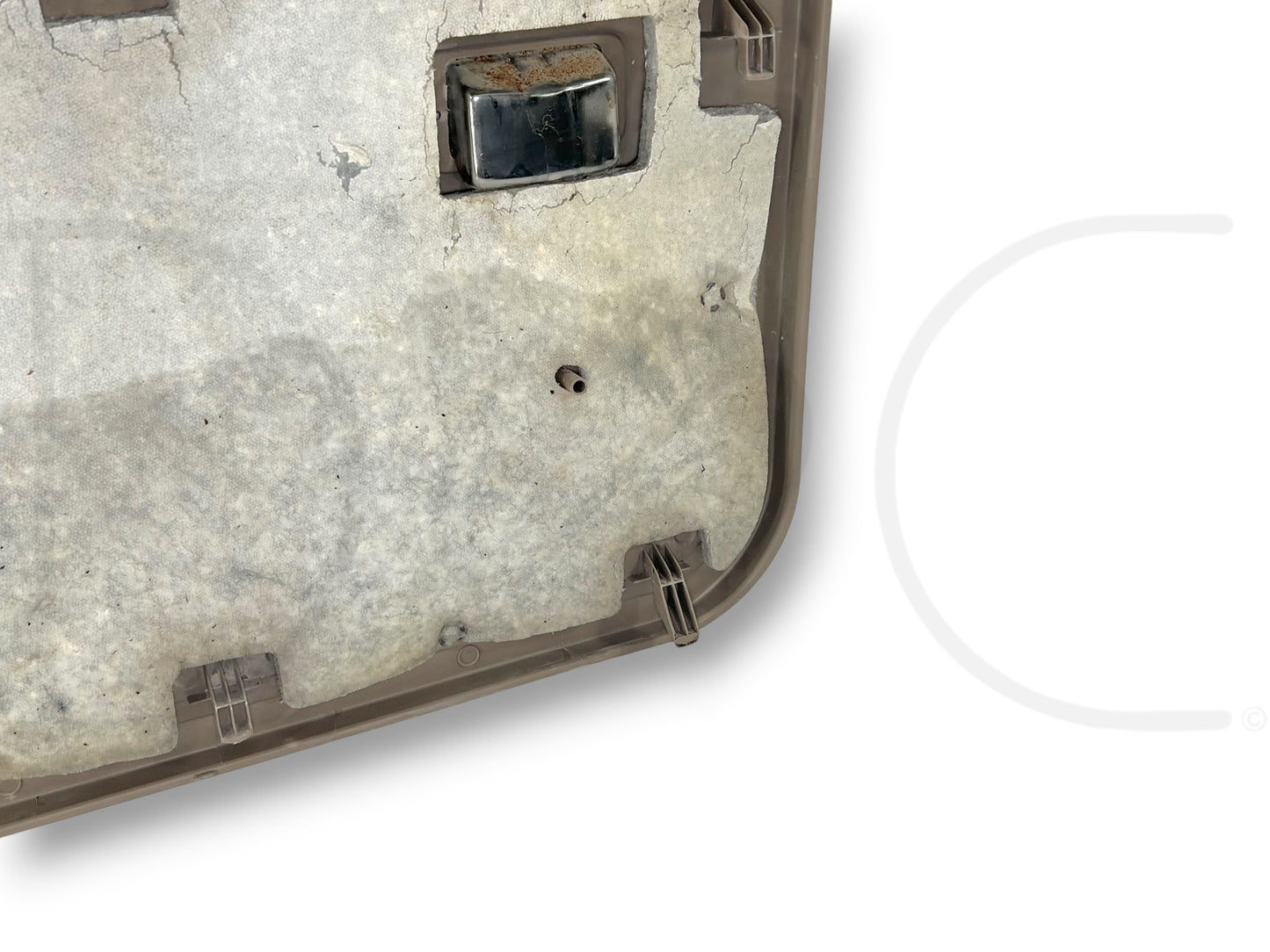 03-04 Ford F250 F350 King Ranch RH Right Passenger Rear Door Panel Tan Wood OE