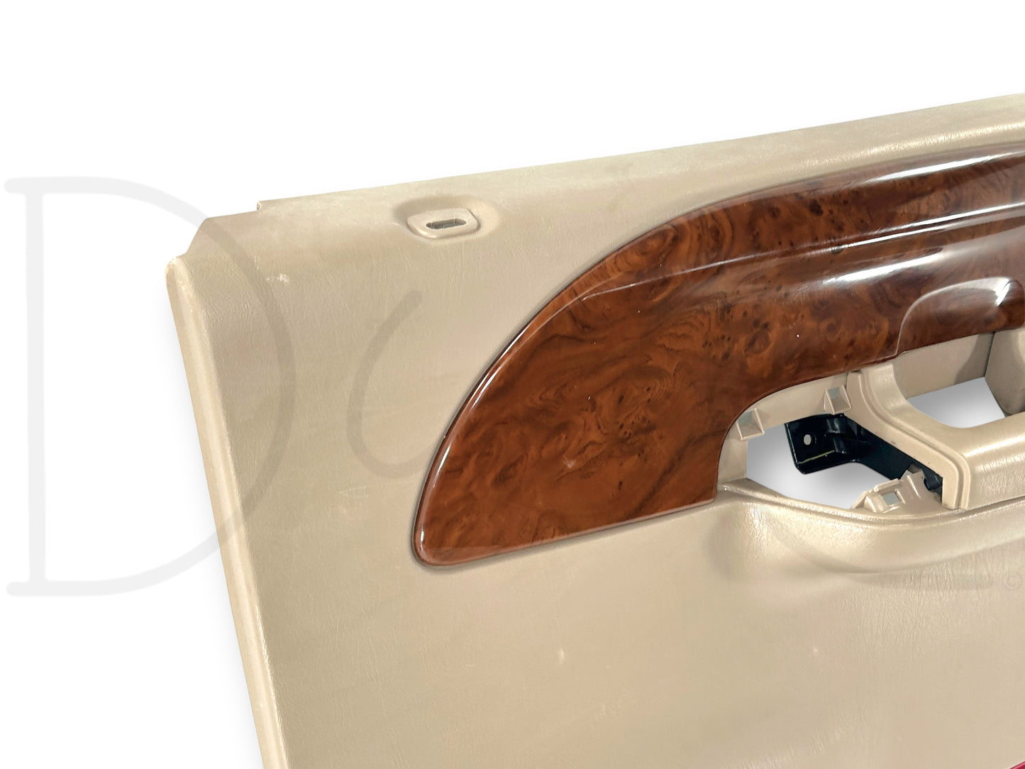 03-04 Ford F250 F350 King Ranch RH Right Passenger Rear Door Panel Tan Wood OE