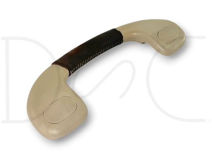 03-07 Ford F250 F350 King Ranch LH Left Driver A Pillar Grab Handle Tan Leather