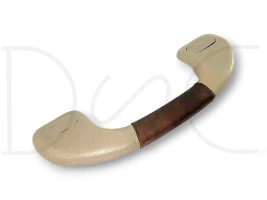 03-07 Ford F250 F350 King Ranch RH Right Passenger A Pillar Grab Handle Leather