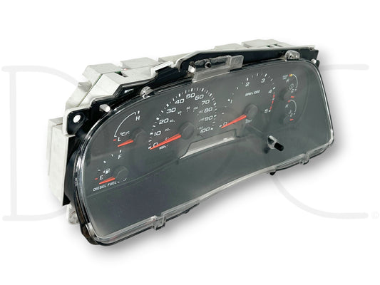 03-04 Ford F250 F350 Diesel Instrument Gauge Cluster Speedometer 140K