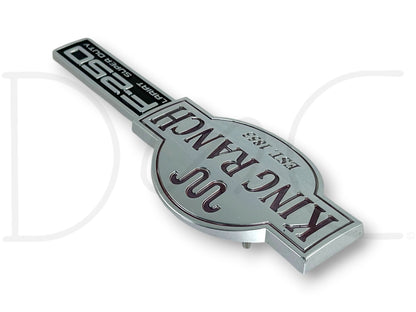 03-07 F250 F-250 King Ranch Lariat Super Duty Fender Badge Emblem Plate RH Right