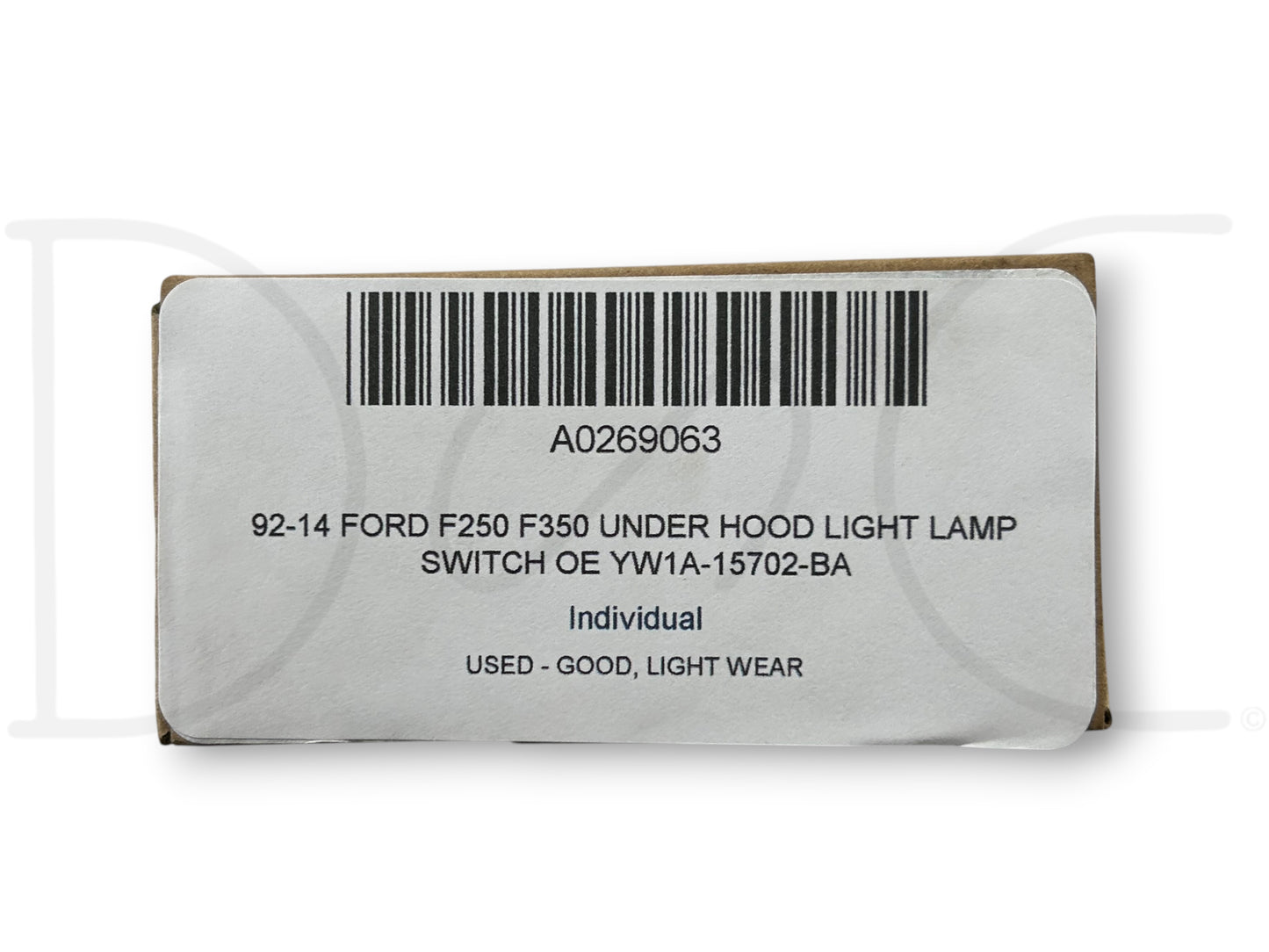 92-14 Ford F250 F350 Under Hood Light Lamp Switch OE Yw1A-15702-BA
