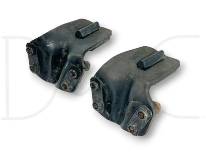 99-16 Ford F250 F350 Rear Auxiliary Leaf Spring Overload Bracket Set OE