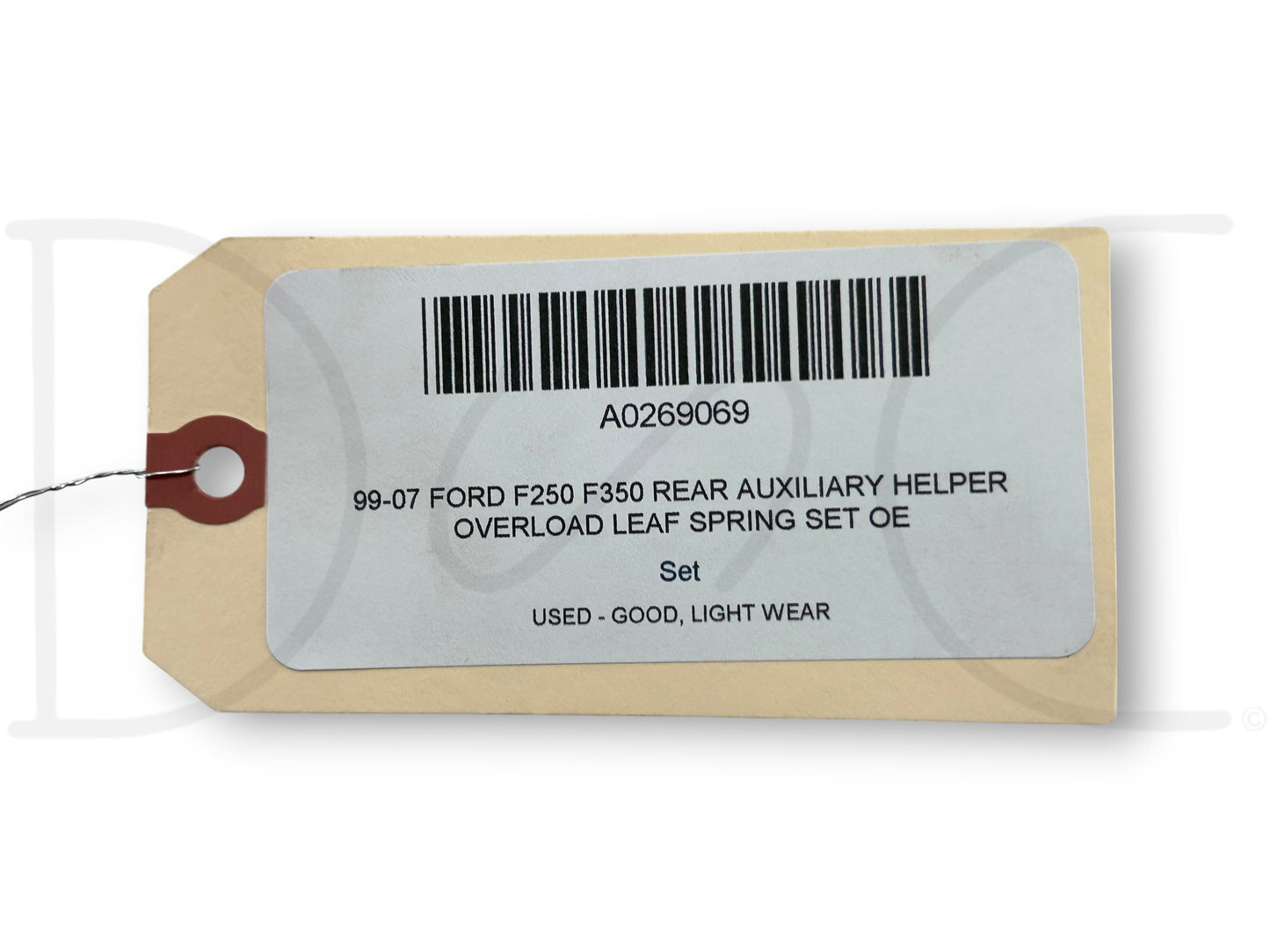 99-07 Ford F250 F350 Rear Auxiliary Helper Overload Leaf Spring Set OE
