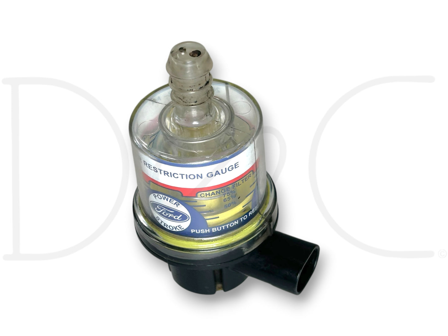 02-07 Ford F250 F350 Diesel Air Filter Restriction Gauge Minder 2C3U-9N622-Aa