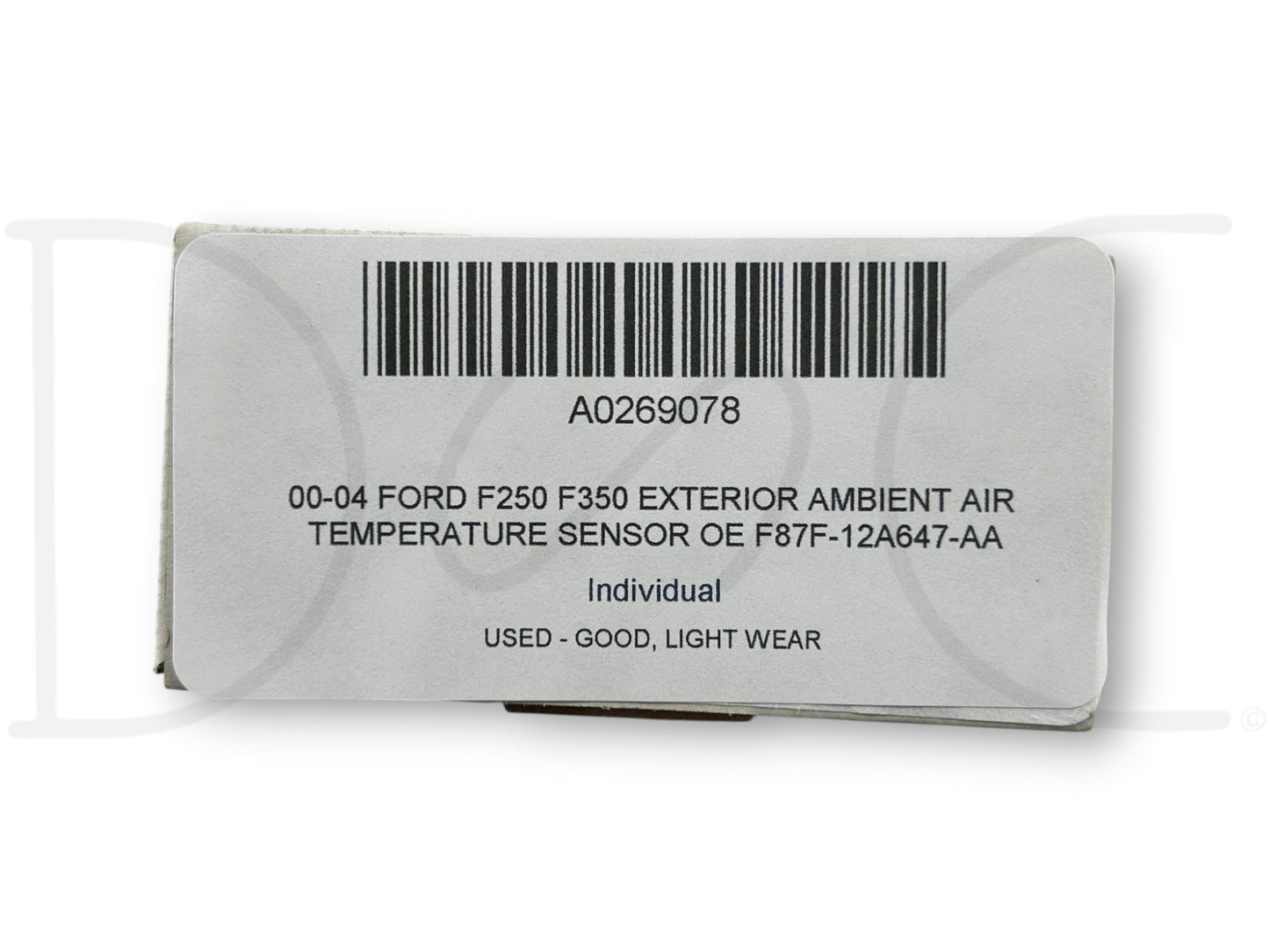 00-04 Ford F250 F350 Exterior Ambient Air Temperature Sensor OE F87F-12A647-Aa
