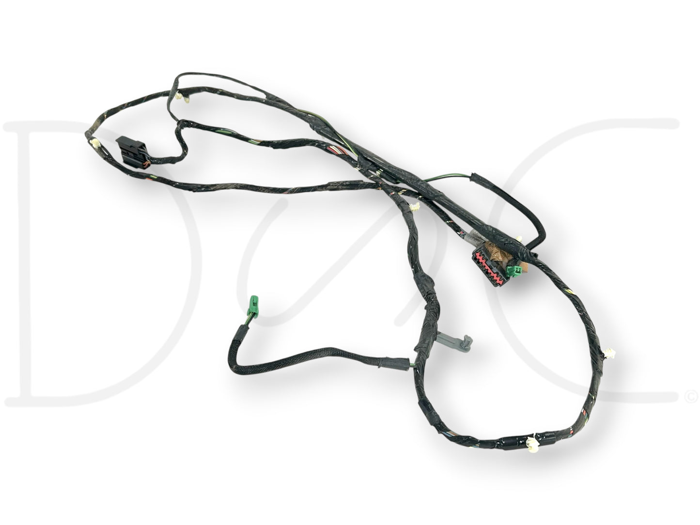 02-04 Ford F250 F350 Ceiling Trip Computer Visor Wire Harness 3C3T-17C712-P260G