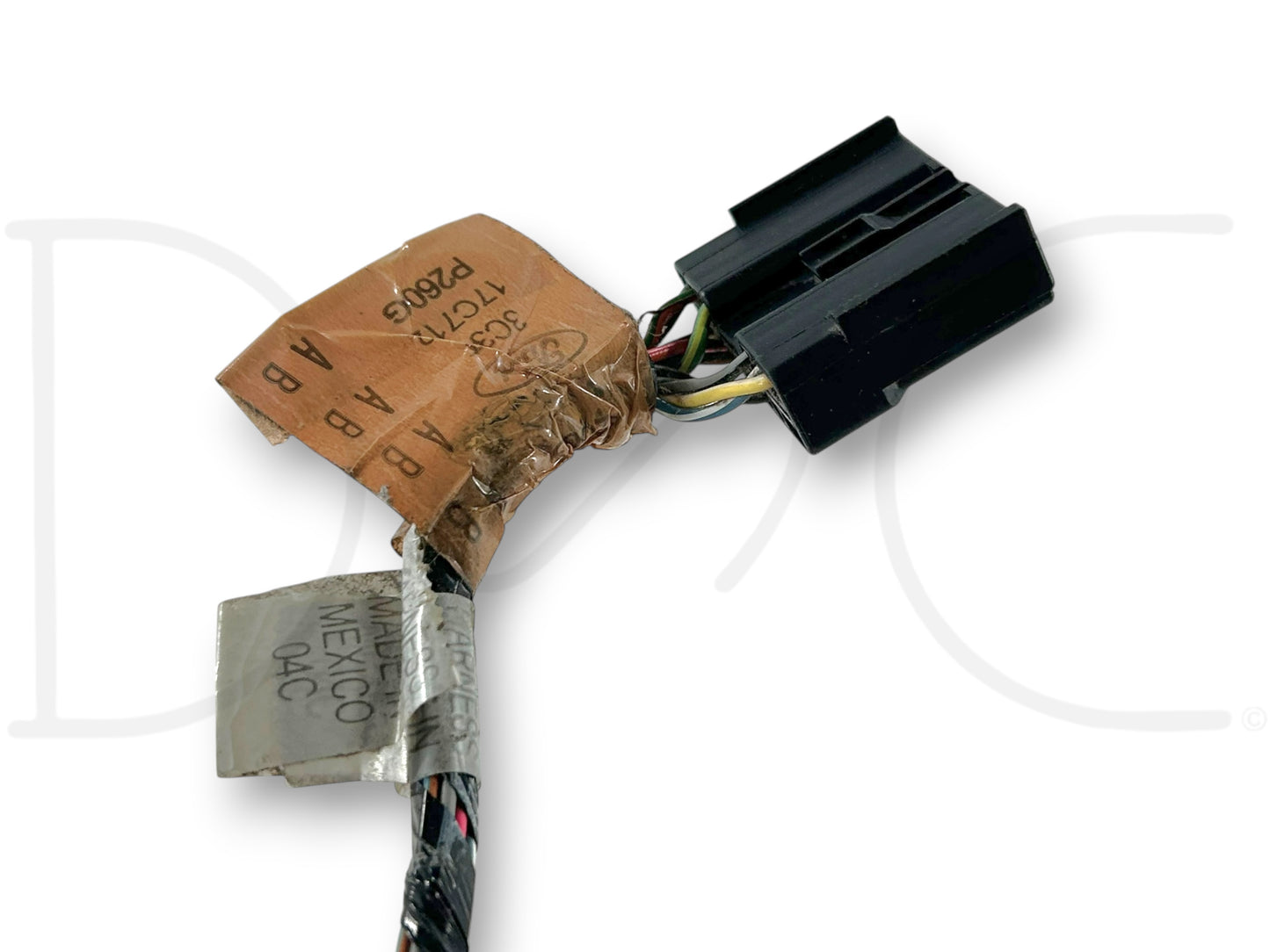 02-04 Ford F250 F350 Ceiling Trip Computer Visor Wire Harness 3C3T-17C712-P260G
