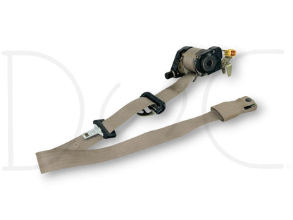 02-04 Ford F250 F350 LH Left Driver Front Seat Belt Tan OE