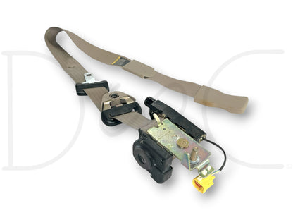 02-04 Ford F250 F350 RH Right Passenger Front Seat Belt Tan OE