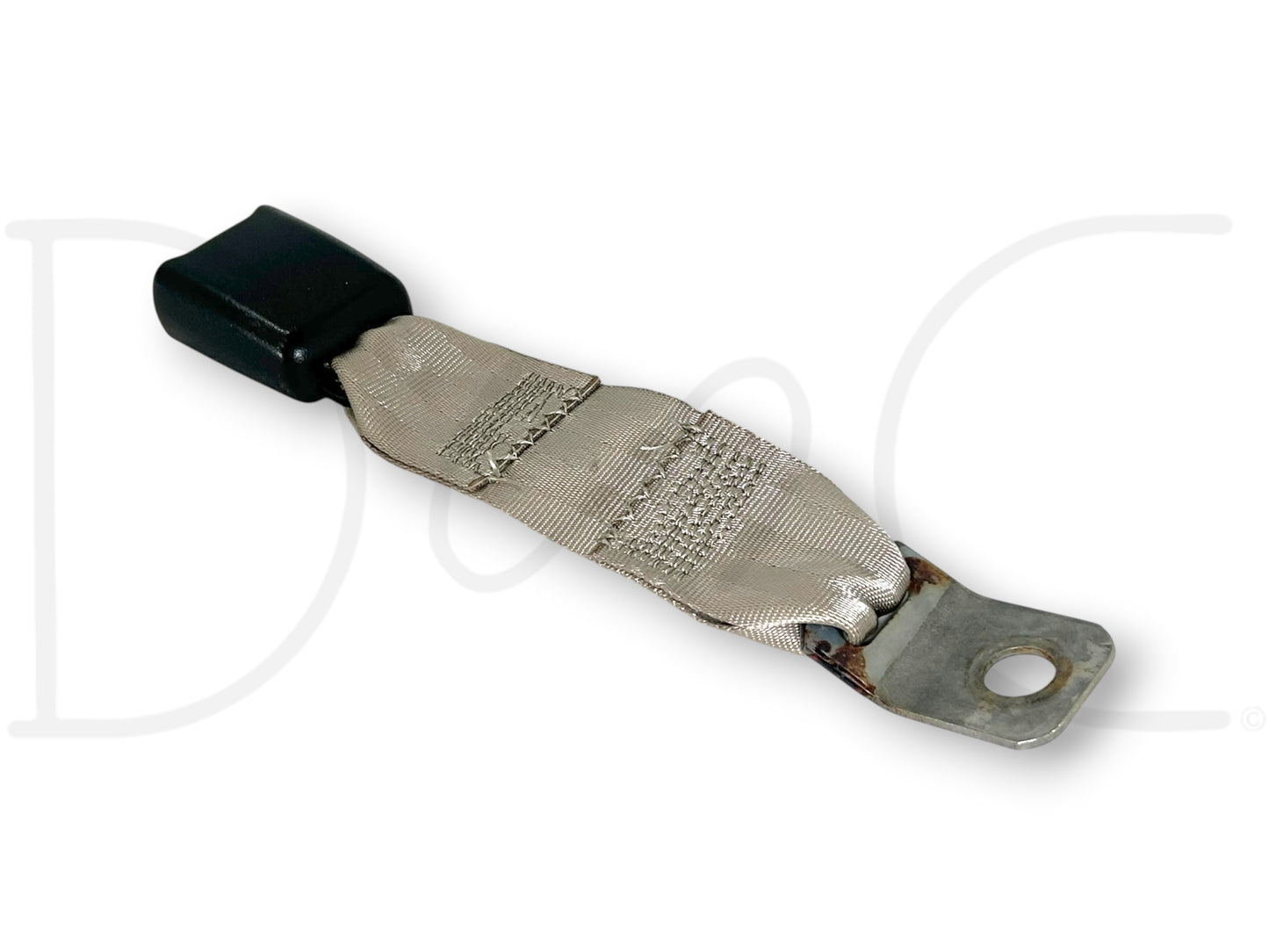 99-04 Ford F250 F350 Rear Seat Belt Seatbelt Latch Buckle Tan OE